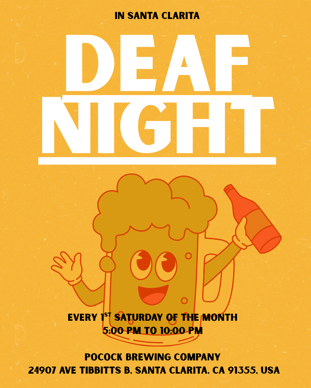 Deaf Night in Santa Clarita