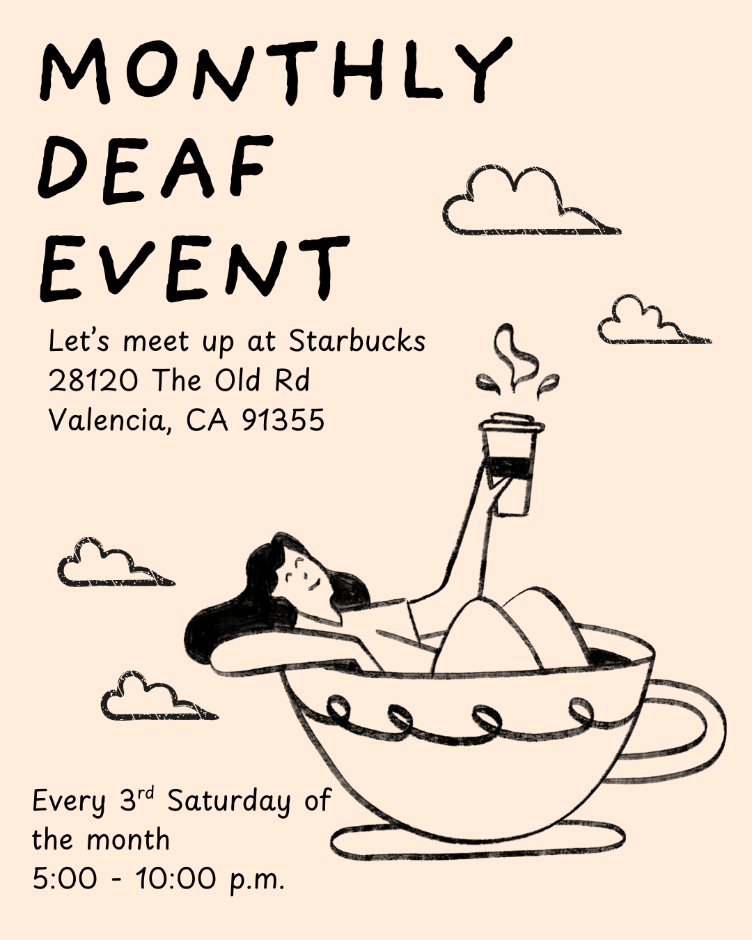 MONTHLY DEAF EVENT IN VALENICA