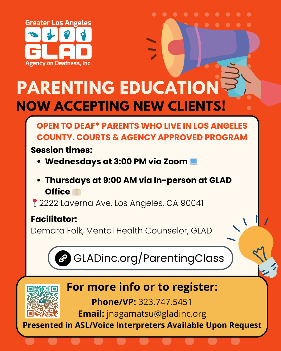 Parenting Education on Wednesdays at Virtual