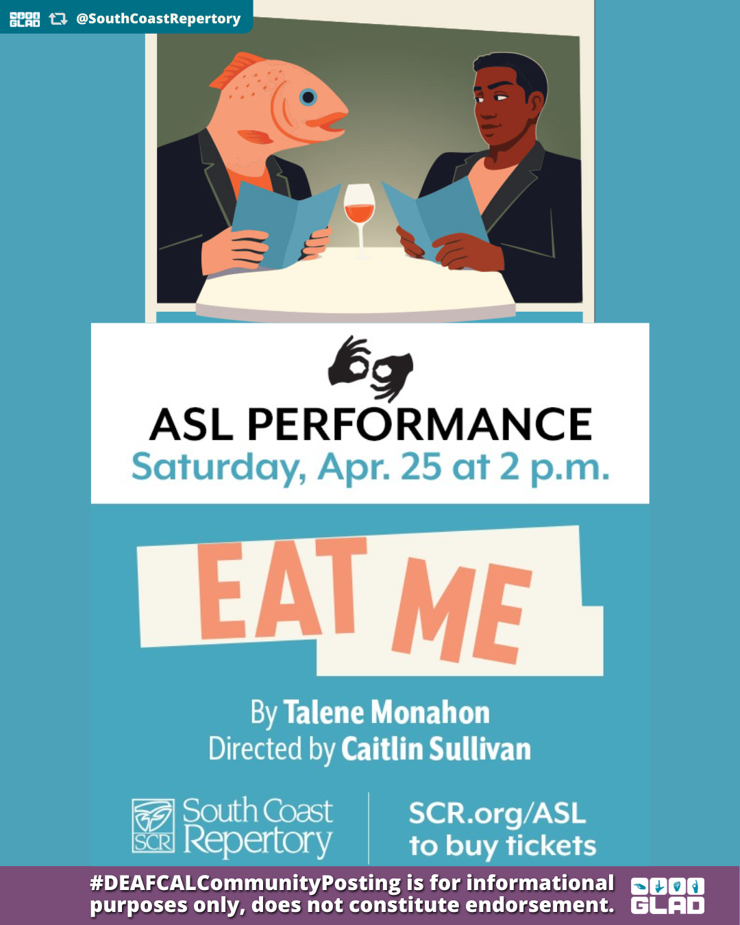 [Repost] Eat Me April 25 2026