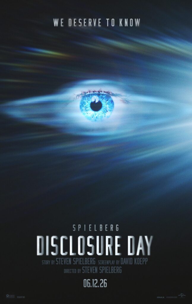 A blue eye in the background. A light ray is shining on the blue eye.