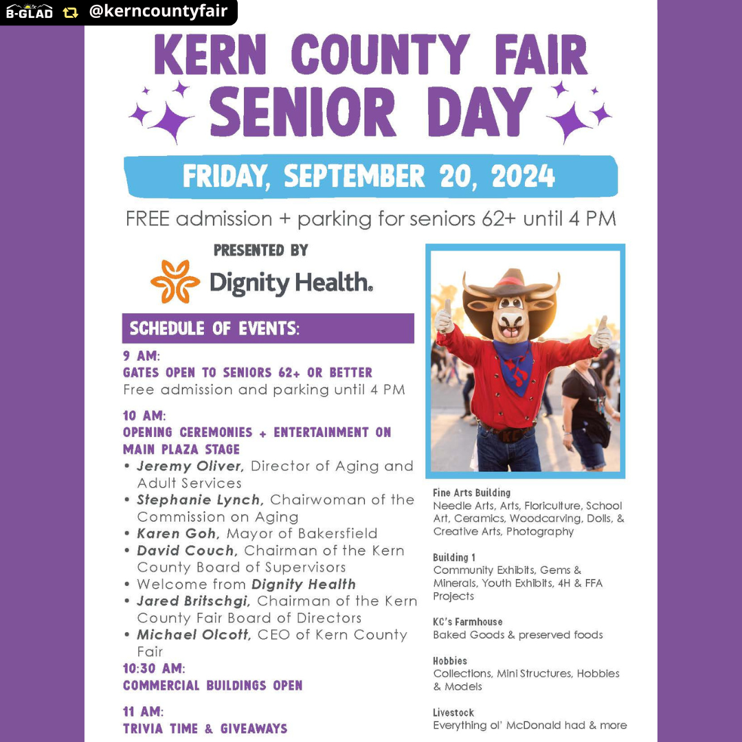 Kern County Fair for Senior Day Deaf Cal