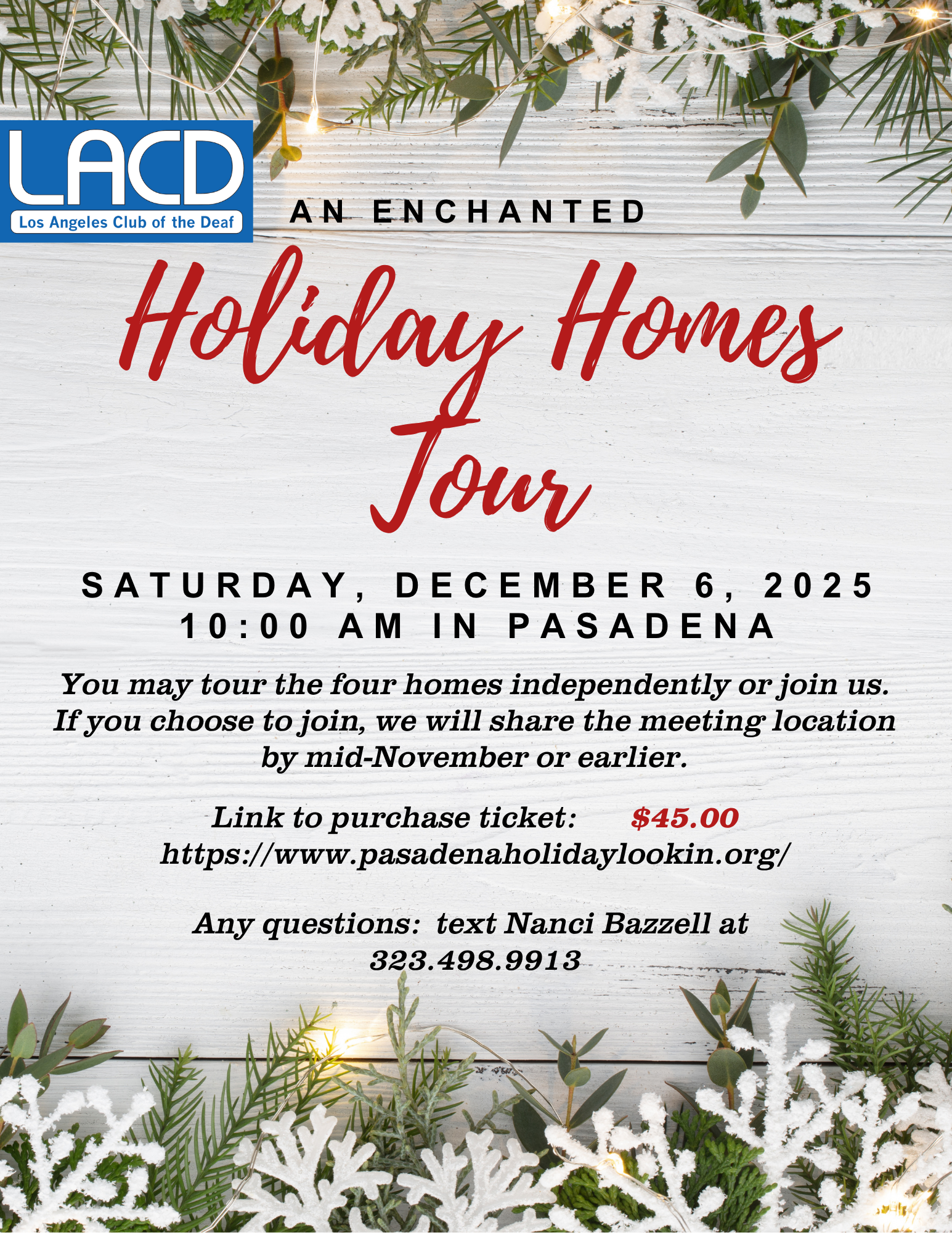 Holiday Homes Tour